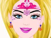 Barbie Princess Face Painting